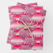 Kerstmis - Rudolf Reindeer Xmas Holiday Inpakpapier Vel (In situ)