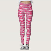 Kerstmis - Rudolf Reindeer Xmas Holiday Leggings (Voorkant)