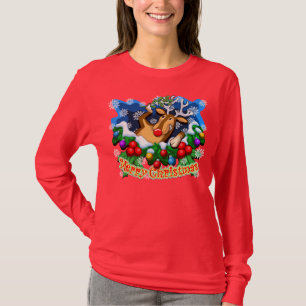 Kerstmis: RUDOLF T-shirt