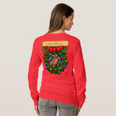 Kerstmis: RUDOLF T-shirt (Achterkant volledig)