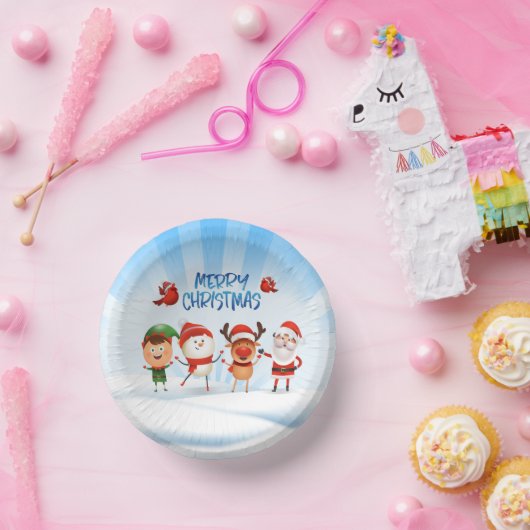 Kerstmis Rudolf The Reindeer en Vrienden Papieren Kommen (Feest)