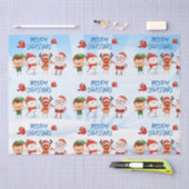 Kerstmis Rudolf The Reindeer en Vrienden Tissuepapier (Craft)