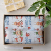 Kerstmis Rudolf The Reindeer en Vrienden Tissuepapier (Geschenk)