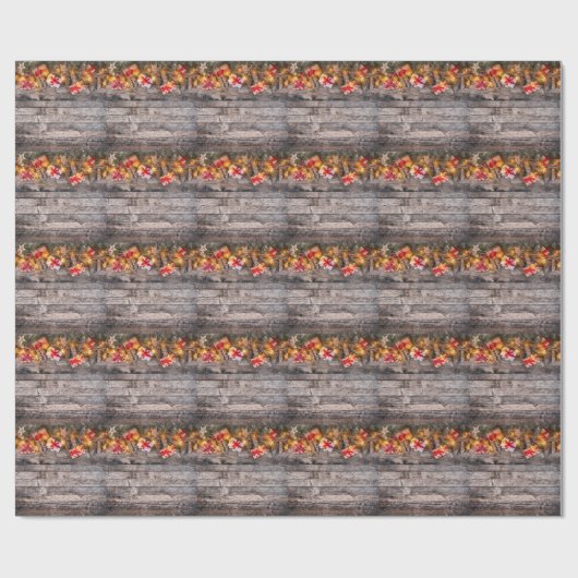 Kerstmis rustieke achtergrond, houten planken. cadeaupapier (Vlak)