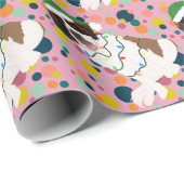 Kerstmis Saint Bernard Cadeaupapier (Rol Hoek)