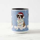 Kerstmis Saint Bernard Mok (Midden)
