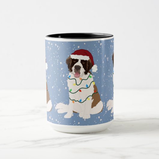 Kerstmis Saint Bernard Mok (Midden)