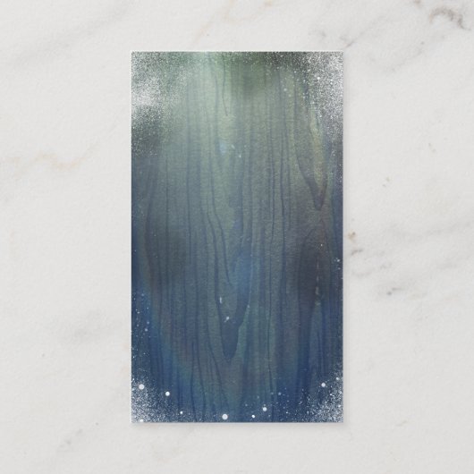 Kerstmis Santa Baby Luier Raffle Ticket Informatiekaartje (Achterkant)