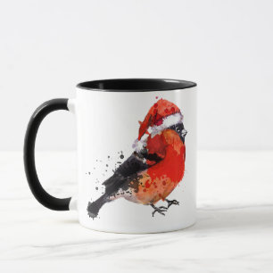 Kerstmis Santa Bird Koffie Mokken
