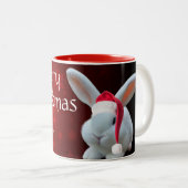 Kerstmis Santa Bunny Mok (Voorkant rechts)