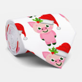 kerstmis santa claus stropdas (Opgerold)