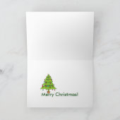 KERSTMIS SANTA DC ARTS CHIROPRACTISCHE GENEESKUNDE FEESTDAGEN KAART (Binnen)