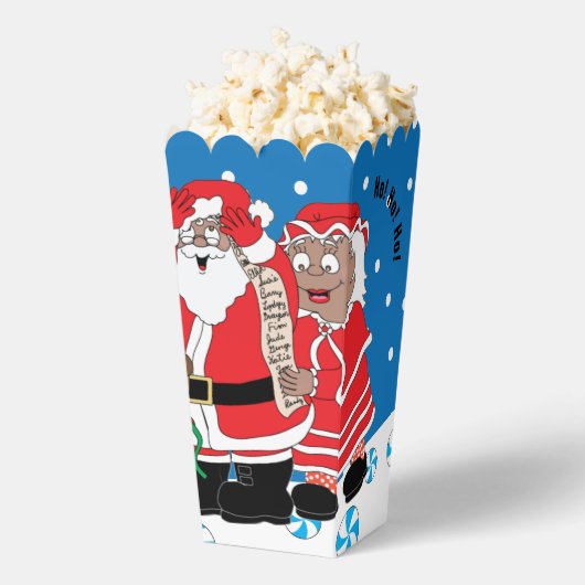 Kerstmis Santa DK Favor Boxes Bedankdoosjes (Popped)