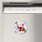 kerstmis santa donald trump magneet (Insitu (Vaatwasser))