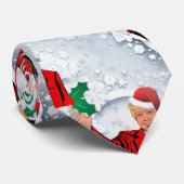 kerstmis santa donald trump stropdas (Opgerold)