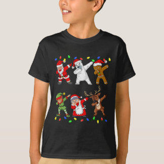 Kerstmis: Santa Elf en Friends Boys Kinder T-shirt