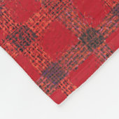 Kerstmis Santa en Gingerbread Boerderij Vakantie Fleece Deken (Hoek)