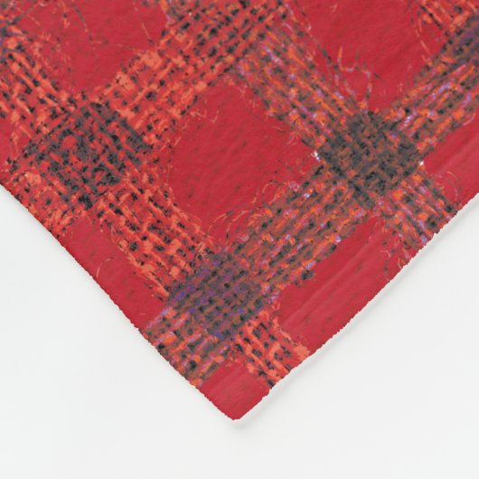 Kerstmis Santa en Gingerbread Boerderij Vakantie Fleece Deken (Hoek)