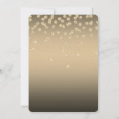 Kerstmis: Santa Hat, diamanten, kerstfeest Kaart (Achterkant)