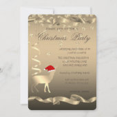 Kerstmis: Santa Hat, diamanten, kerstfeest Kaart (Voorkant)