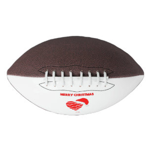 Kerstmis Santa Heart Football