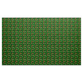 Kerstmis santa katten Kerststof Stof (Yard (91,4 cm))
