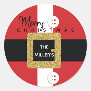 Kerstmis Santa Suit stickers