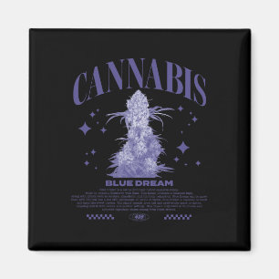 Kerstmis Sativa Hybride Stam Blue Dream Magneet