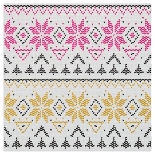 Kerstmis, Scandinavisch, breiwerk Stof (Swatch)