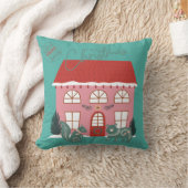 Kerstmis, Scandinavisch Ontwerp - Douanenaam Kussen (Deken)