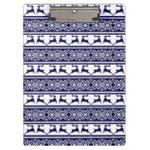 Kerstmis, Scandinavische Folk Blue en White