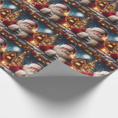 KERSTMIS SCHATTIGE CADEAUPAPIER (Hoek)