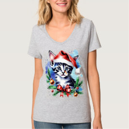 Kerstmis schattige puppy t-shirt