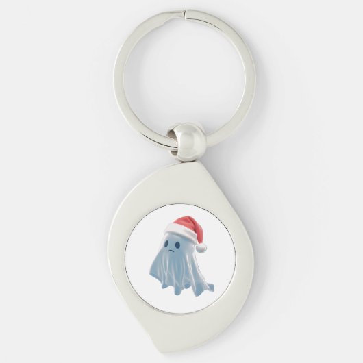 Kerstmis schattigheid sleutelhanger (Voorkant)