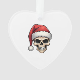 Kerstmis Schedel Grappige Kerstman XMES Mannen Vro Ornament