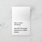 Kerstmis Schedel Lichten kaart (Binnen)