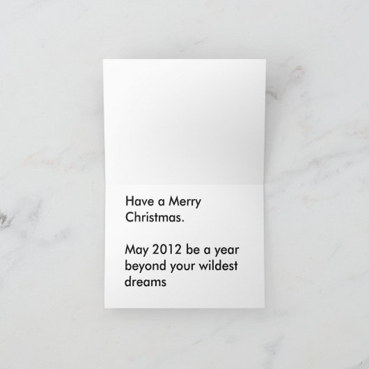 Kerstmis Schedel Lichten kaart (Binnen)