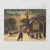 Kerstmis schilderen | feestdagenkaart (Voorkant)