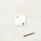 Kerstmis, Schildpad, Kerstman Hoed, Cadeau - Geper Post-it® Notes (Op bureau)