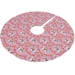 Kerstmis schommelpaarden Roze Boomrok Kerstboom Rok