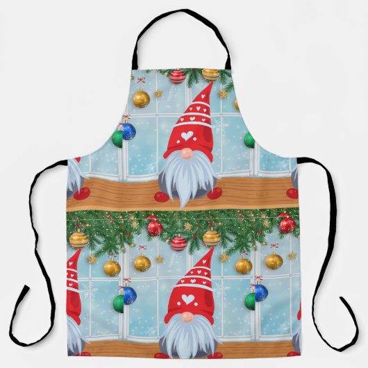 kerstmis schort (Voorkant)