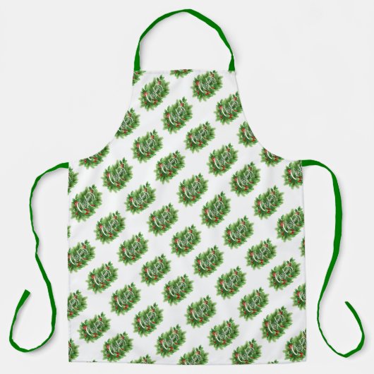 Kerstmis Schort (Voorkant)