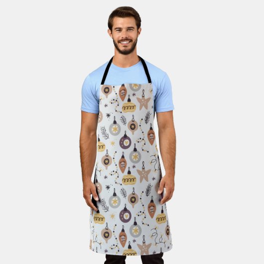 Kerstmis Schort (Gedragen)