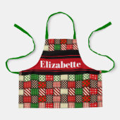 Kerstmis Schort (Voorkant)