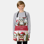 Kerstmis Schort (Gedragen)