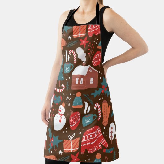 Kerstmis Schort (Insitu)