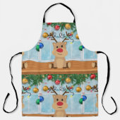 kerstmis schort (Voorkant)