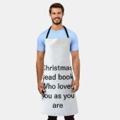 Kerstmis Schort (Gedragen)