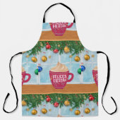kerstmis schort (Voorkant)
