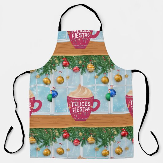 kerstmis schort (Voorkant)